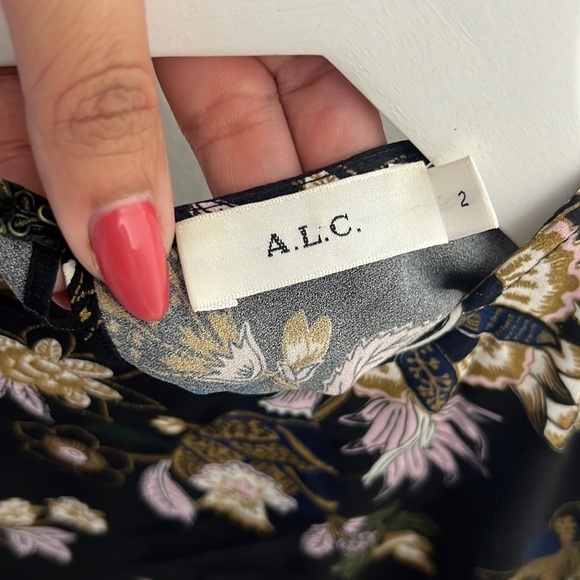 A.L.C. Cooper Floral Open Back Top - Picture 5 of 7